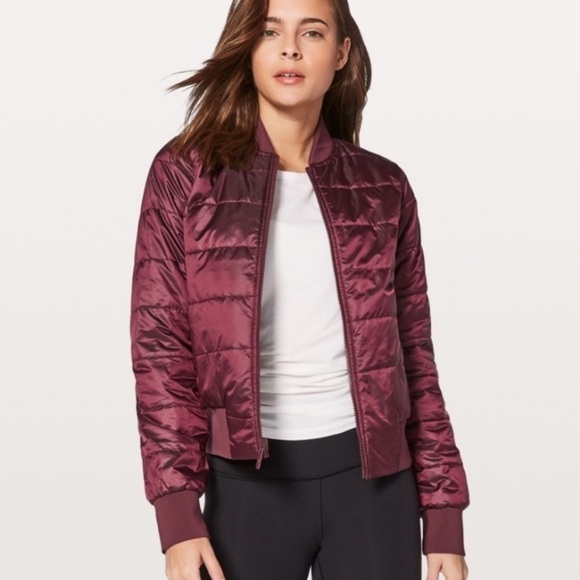 Lululemon Non-Stop Bomber Jacket Quilted
Reversible in Marvel - Women’s Size 6 - Picture 2 of 14